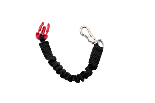 Bungee Lanyard with Metal Clip